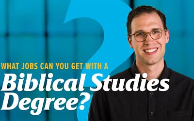 What Jobs Can You Get with a Biblical Studies Degree?